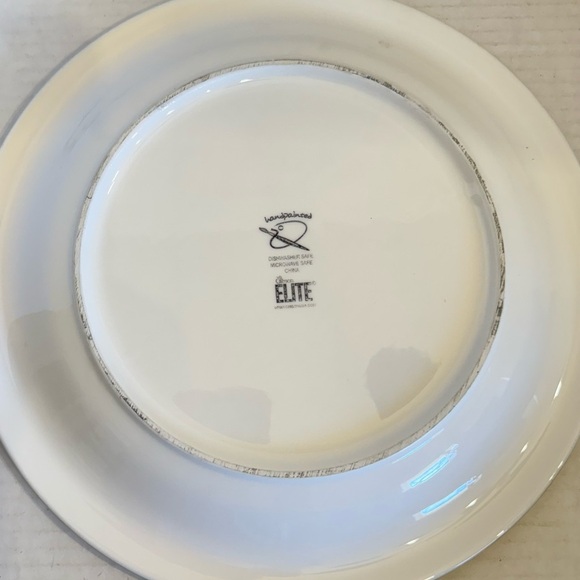 Gibson Designs PALM COURT GIDPAC Dinner Plate Green Palm Tree Green - Set of 4 - Picture 11 of 15